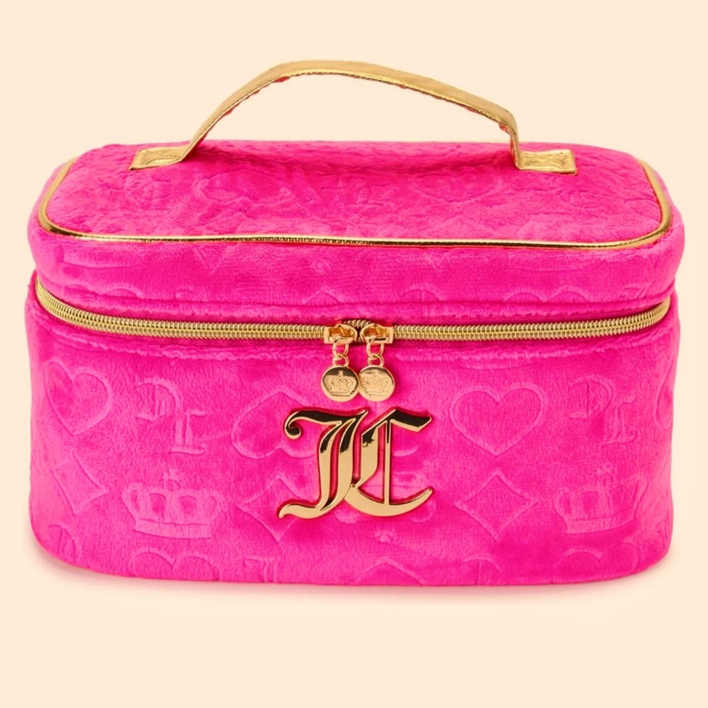 Juicy Couture Pink Train Case